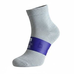 3 PACK Light Gray Athletic Ankle Socks